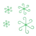 thumbnail image 3 of 4 Uds Clips Para Tallos De Plantas Soportes De Soporte De Vid Reutilizables Para Plantas Trepadoras Con 4 Tamaños 2,3 Pulgadas 3,0 Pulgadas 4,6 Pulgadas 5,3 Pulgadas, 3 of 7