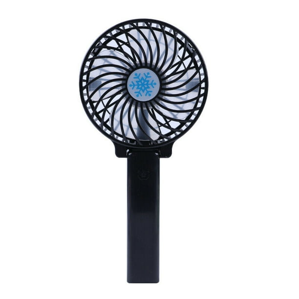 Hand Held Battery Operated Face Fan, Small Rechargeable Portable Travel