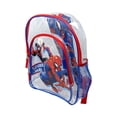 thumbnail image 4 of Spider-Man Backpack Clear Transparent 16" Miles Morales Marvel Boys Kids, 4 of 5