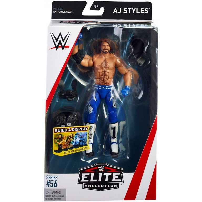 WWE Elite Collection Series #56 AJ Styles Action Figure Set