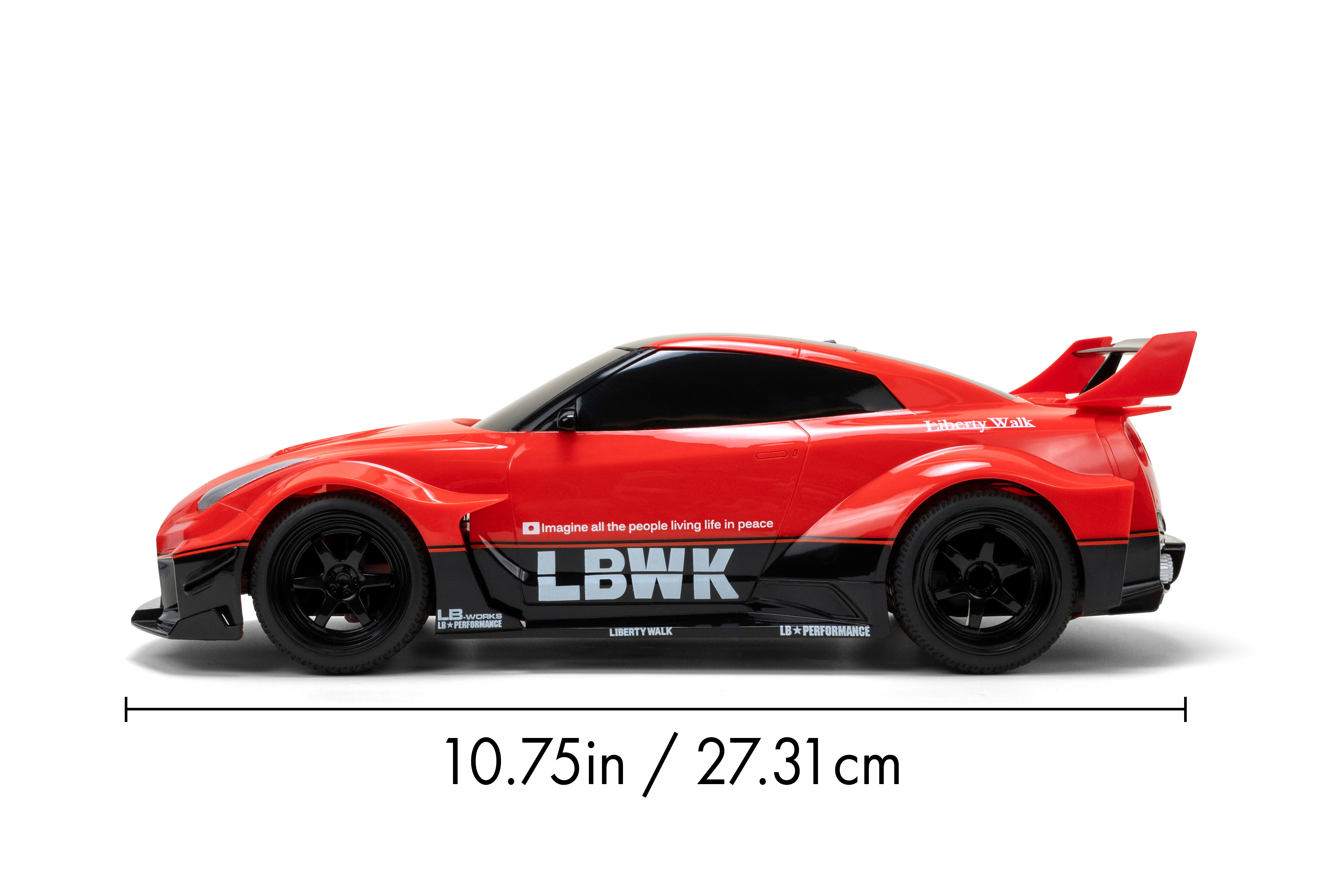 Jada Toys 2020 Nissan GT-R Liberty Walk 1:16 RC Car photo 8
