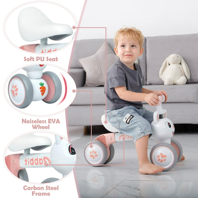 Wdmiya Baby Balance Bike, Cute Toddler Toys 12-36 Months Gifts,1