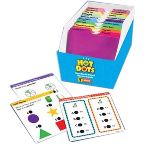 Learning Resources Hot Dots All Year Math Curriculum, Grade 2