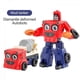 thumbnail image 2 of Auto Spielzeug Children's Toys DIY Disassembly And Assembly Deformation Car Man Excavator Truck Manual Screw Assembly Deformation Car, 2 of 5