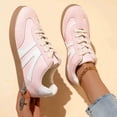 thumbnail image 6 of CHICVOMEY Vintage Sneakers for Women Casual Lace-Up Walking Sneakers Fashion Women Sneakers with Memory Foam Insole Non-Slip Tennis Shoes, 6 of 8