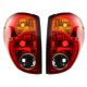thumbnail image 1 of 2 uds luz trasera de coche lámpara de freno con cableado para L200 2005-2016 lente roja amarilla iluminación de señal luz trasera de coche, 1 of 5