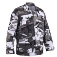 thumbnail image 3 of Rothco Color Camo BDU Shirt - City Camo, X-Small, 3 of 5