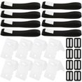 thumbnail image 1 of Pool Solar Cover Reel Attachment Kit Including Cord Plates Buckles Adhesive Nylon Straps and Tabs, 1 of 2