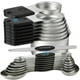 thumbnail image 1 of Juego de tazas y cucharas medidoras magnéticas YAMOLIN de acero inoxidable, 1 of 8