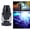 Black Shell Green Light, variant on Riousery AC85-265V LED Mini Portable Spotlight Adjustable Angle Beam Light for Party Stage Wedding (Black Shell White Light) 3.35 inches / 8.5 cm
