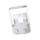 thumbnail image 2 of Dispensador de jabón automático para montaje en pared, botellas de champú y acondicionador, contenedor resistente, 2 of 9