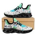 thumbnail image 1 of Zapatos planos con estampado de enfermera médica para mujer, zapatillas transpirables con diseño de equipo hospitalario, zapatos de regalo de enfermería para mujer, 1 of 6