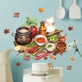 thumbnail image 2 of Adhesivos de pared autoadhesivos de PVC con ingredientes alimentarios, 29,5 x 24 cm, 2 of 4