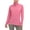 Rose Red, variant on Women's Long Sleeve Quarter Zipper Running T-Shirts Quick Dry Lightweight Top for Sports Exercise Hibiscus Heather XS