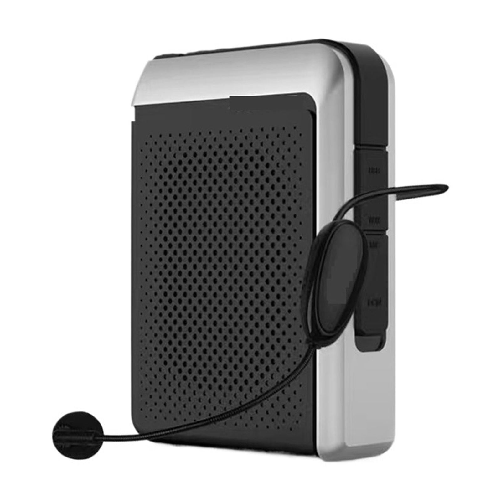 30W 2.4G Professional Loudspeaker Wired/Wireless Microphone Speaker Teacher School Tour Guide FM Radio Megaphone ,Powerful Voice Amplifier