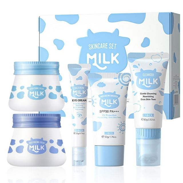 Sets y kits para el cuidado de la piel con leche, productos para el cuidado de la piel infantil, regalos para el cuidado de la pie