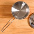 thumbnail image 4 of Triply Stainless Steel Textured Saucepan With Steel Lid - 1500ml, Silver | Induction Safe Sauce Pot With Lid For Milk, Tea Or Coffee - Perfect For Boiling, Heating & Simmering, 4 of 5