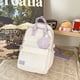 thumbnail image 5 of Mochila para estudiantes para mujer, mochilas escolares de nailon con monedero, mochila (púrpura), 5 of 9