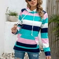 thumbnail image 5 of Oversized Sweatshirts For Women Loose Fit Casual Long Sleeve Button Hooded Sweatshirt Hoodie With Pocket, 5 of 5