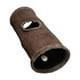 thumbnail image 1 of Tubo interactivo para gatos Yuyangstore Juguete plegable cueva para perros con pelota de juego Marrón S 30x67cm, 1 of 8