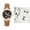 Brown BW, variant on Giunmcul My Order Women's Watch Fashion Personality Watch Digital Belt Watch