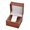 Coffee color, variant on Portable and Sturdy Watch Holder Accessory for Travel and Home Use with Water Repellents Exterior Daily Casual Use