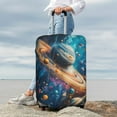 thumbnail image 4 of Uemuo Colorful Planet Universe Printed Washable Luggage Cover - Fashion Suitcase Protector Fits 18-32 Inch Luggage -Small, 4 of 9