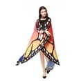 thumbnail image 2 of Fortune Cape de Fée pour Femmes avec Ailes de Papillon, Bourrelet Coloré, Costume de Cosplay d'Halloween, 2 of 4
