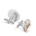 thumbnail image 3 of Easter Stylish Mens Stainless Steel Cuff Links for Dress Shirts - Formal Occasions, 3 of 6