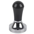 thumbnail image 1 of 57.5mm Practical Handheld Aluminum Coffee Tamper with Handle for Coffee Maker (Black), 1 of 8