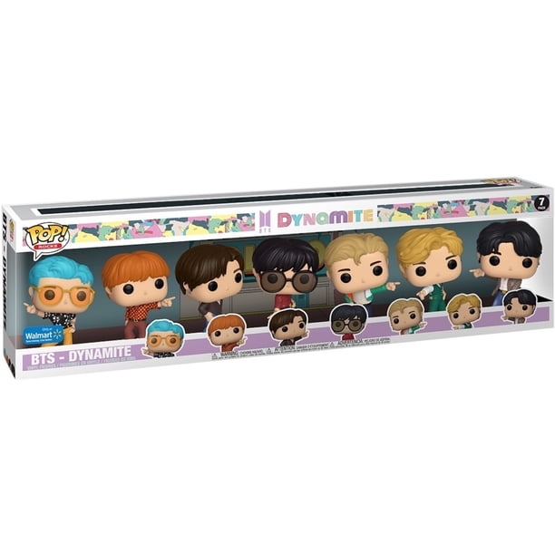 【新品未開封】BTS Dynamite/ON 7inch Funko POP! Rocks: BTS Dynamite - 7-Pack of Vinyl Figures - Walmart