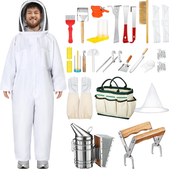 Kit de inicio para apicultores Leriton Bee Suit de Beekeeping Supplies