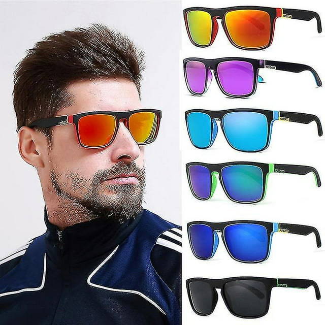 Photochromic Polarized Sunglasses Mens Women Outdoor Driving Glasses Uv400