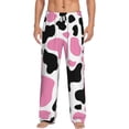 thumbnail image 1 of Balery Cow Spots Pantalones de pijama para hombre, pijama ultraligero, pantalón de descanso-Small, 1 of 6