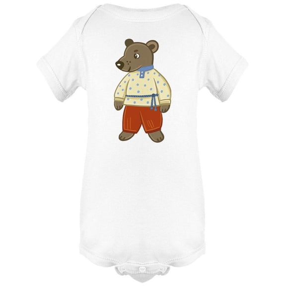 Bear With Clothing Bodysuit Infant -Image by Shutterstock,  Newborn