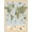 Beige Tan, Pattern 2, variant on ODIKA Map Illustrated Geography Featuring Cute Wildlife Playroom for Dorm Room, Small Living Apartment, Stain Resistant Low Profile
