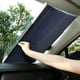 thumbnail image 3 of Riwesomey Parasol para parabrisas delantero de coche, cubierta de ventana de aleación de aluminio retráctil, ventosa, Protector de visera de cortina Ventana automotriz 70cm, 3 of 6