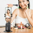 thumbnail image 1 of Binmer Fully Automatic Intelligent Face Tracking Gimbal Live Streaming Desktop Stand With 360 Degree Rotation And Intelligent Follow Up Phone Live Streaming PTZ, 1 of 9