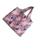 thumbnail image 2 of Naiovety Bolso de compras plegable, bolso ligero, estampado a la moda, resistente al agua, Ripstop, almacenamiento de artículos diversos, para Almacenamiento y organización del hogar Gato rosa, 2 of 6