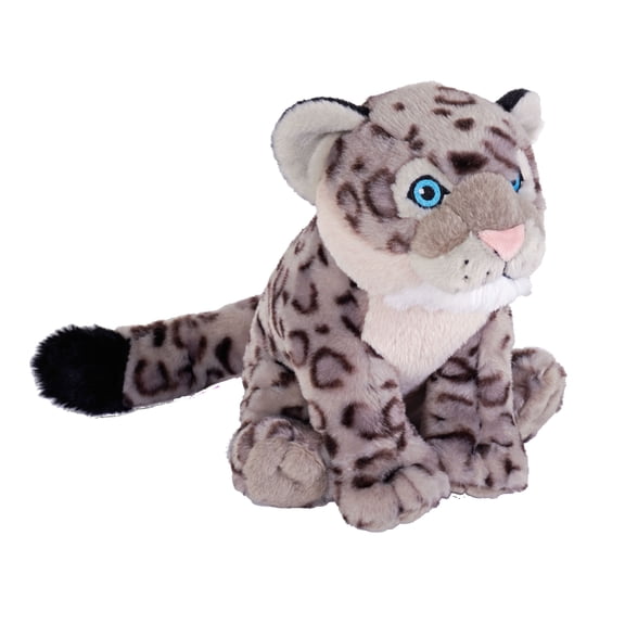 Wild Republic Cuddlekins Eco Snow Leopard Cub, Stuffed Animal, 12 Inches, Plush Toy, Fill is Spun Recycled Water Bottles, Eco Friendly