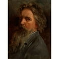 thumbnail image 2 of Wojciech Gerson 11x14 Gold Ornate Wood Frame and Double Matted Museum Art Print Titled - Self-Portrait (1885), 2 of 4