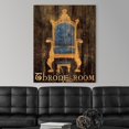 thumbnail image 3 of Great Big Canvas "Regal Throne"  by Avery Tillmon Peach Gray   Wrapped Canvas Print Wall Artwork, 3 of 7