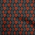 thumbnail image 1 of oneOone Rayon Black Fabric Poker Card Sewing Craft Projects Fabric Prints By Yard 56 Inch Wide, 1 of 4