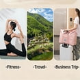 thumbnail image 4 of 1pcs Travel Bag, Waterproof Tote Bags for Women, Hospital Bag for Labor and Delivery, Overnight Bag ，Extra Large - Black, 4 of 6