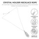 thumbnail image 3 of OFFIGAM De Collar Ajustable Con Jaula Para Colgantes De Y Piedra, 3 of 8