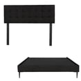 thumbnail image 1 of Base de cama Queen Size DICASA Cabecera Catania Negro, 1 of 6