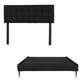 thumbnail image 1 of Base de cama Queen Size DICASA Cabecera Catania Negro, 1 of 6