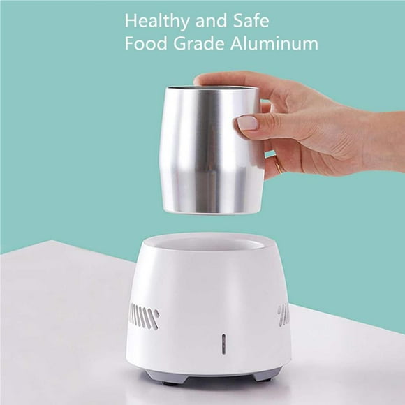 Ruiboury Smart Touch Control Fridge Drink Cooler Cup Quick Cooling Cup Portable Refrigerator Cooling