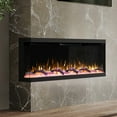 thumbnail image 4 of Modern Ember Skyline 60 Inch Linear 3 Sided Smart Electric Fireplace - 70+ Color Options | Compatible with Alexa and Google Assistant, 4 of 8