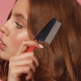 thumbnail image 4 of Shisuyan Comb Stainless Steel Fine Tooth Comb Portable Hair Comb for Kids and Adults, 4 of 8